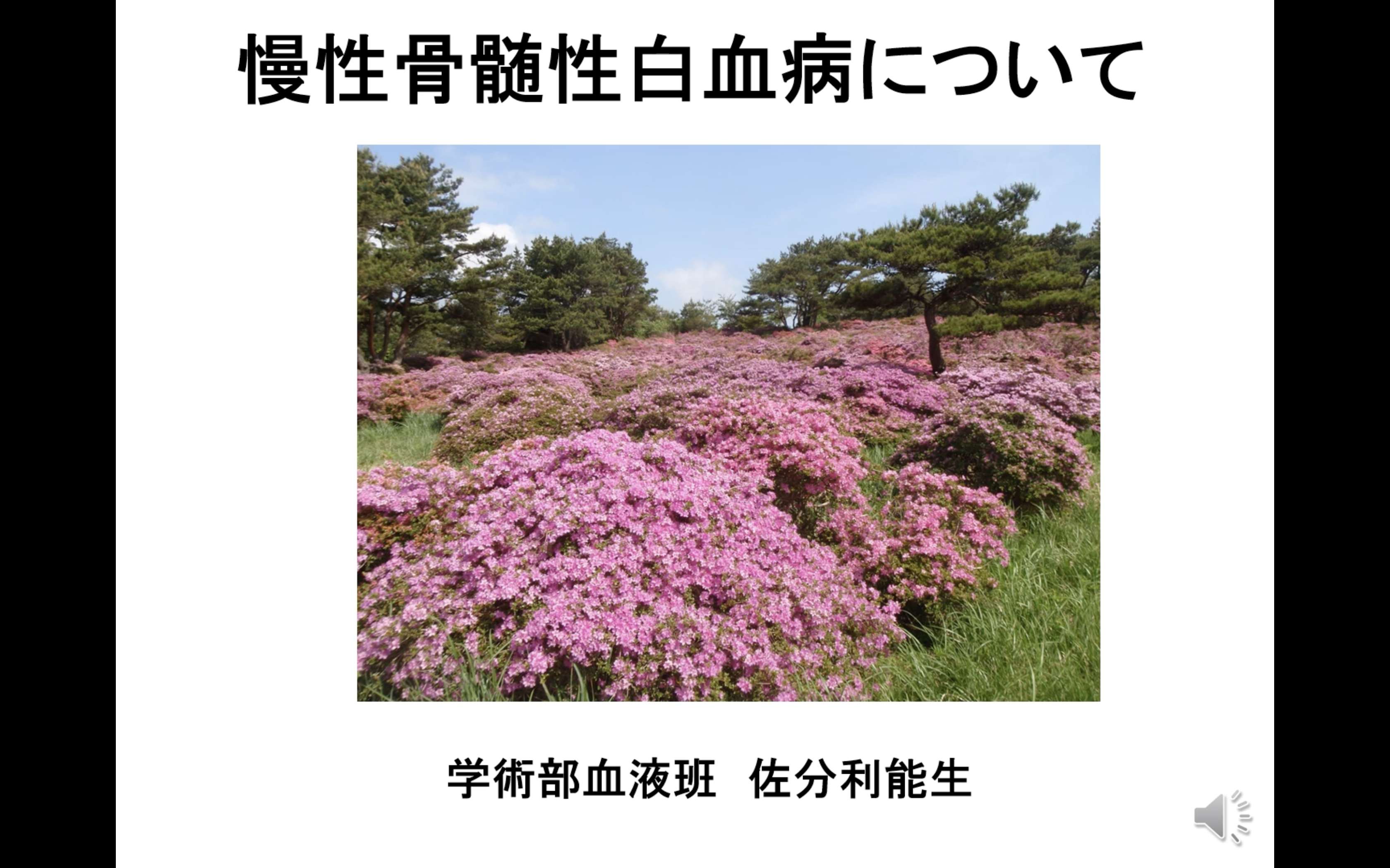 慢性骨髄性白血病について